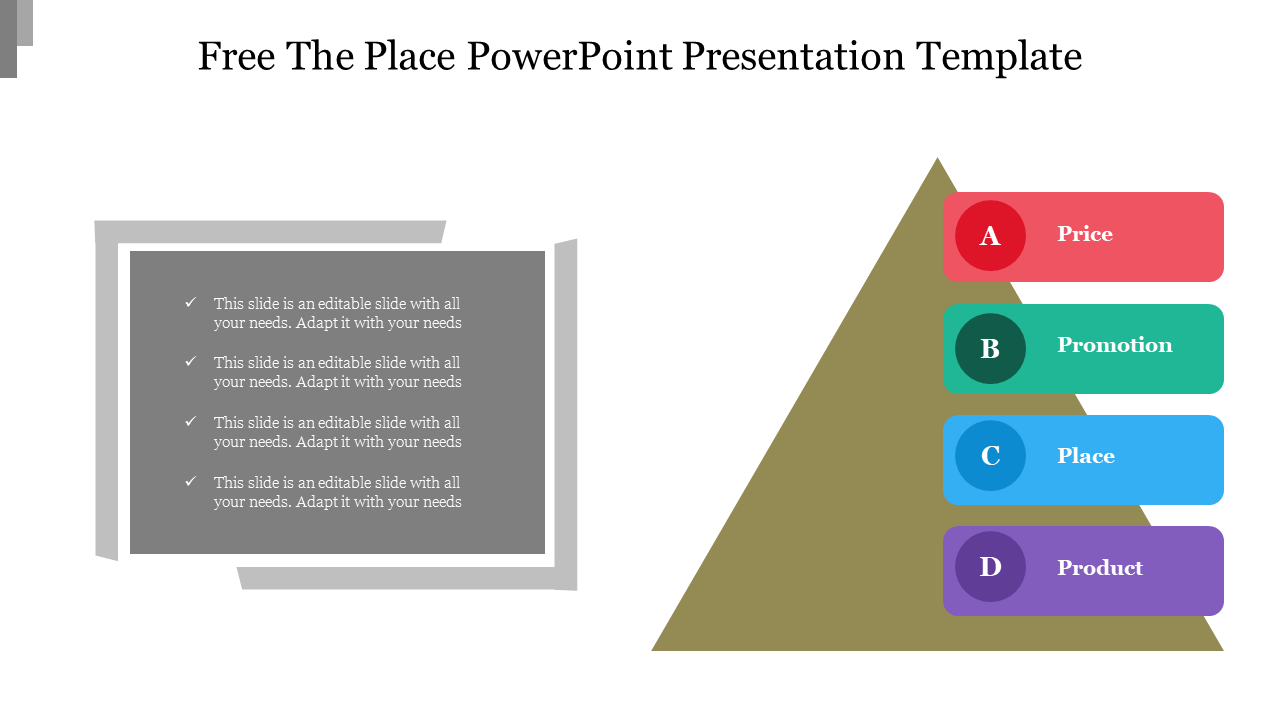 Free Place PowerPoint Presentation Template